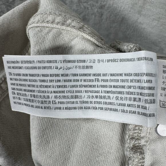 Abercrombie & Fitch NEW Women Denim Jean Midi Skirt Sz 29/8 High Rise Front Slit - Picture 11 of 12